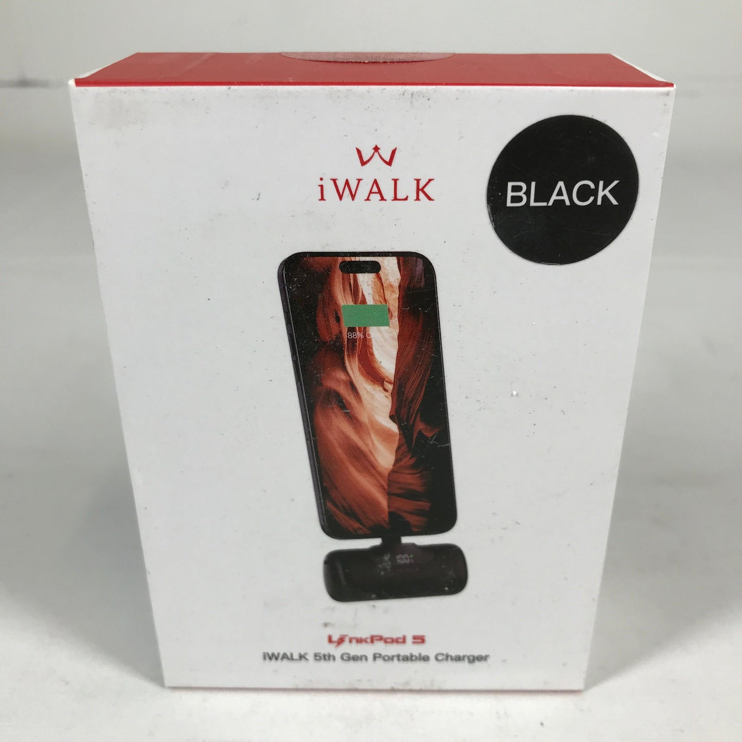 1 iWalk LinkPod 5 Portable Charger Black