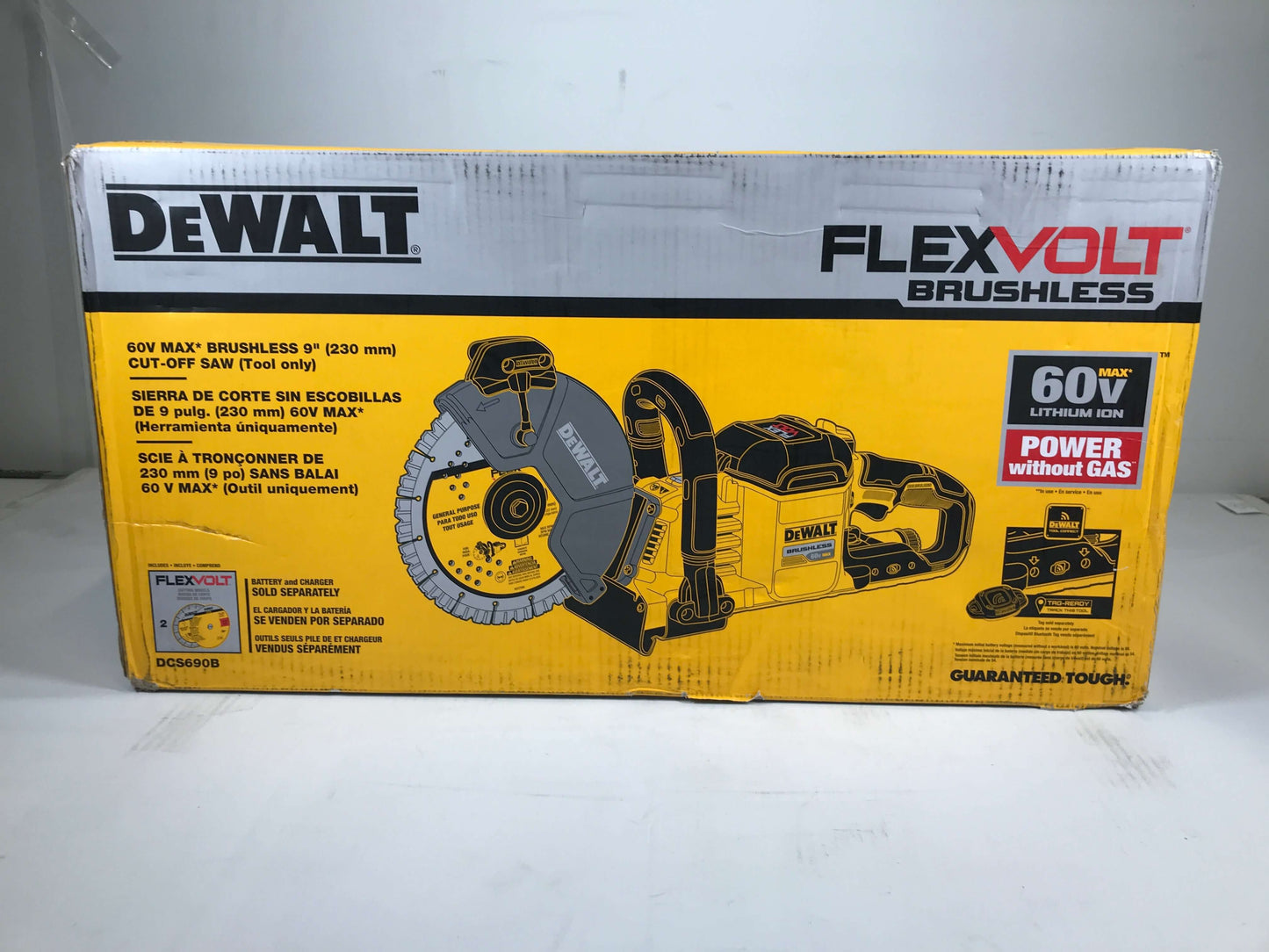 DeWalt 60V MAX* Brushlless 9 IN. Cut-Off Saw