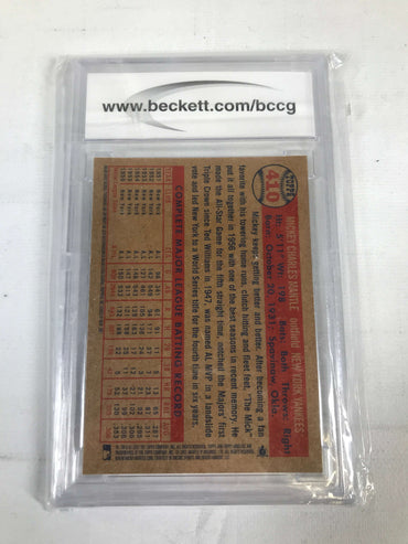 Topp Heritage National #410 Mickey Mantle - BCCG 10 - 2007