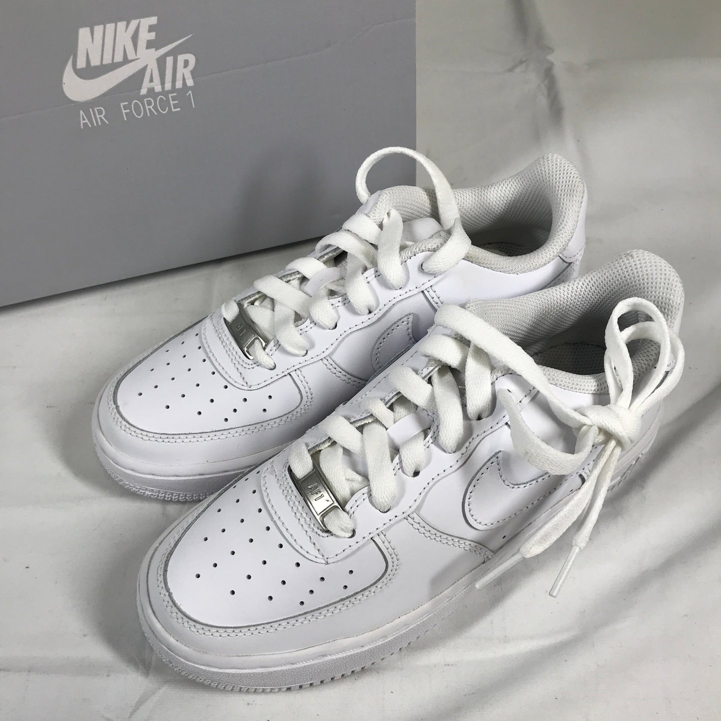 Nike Air Force 1 (GS) - White 4Y