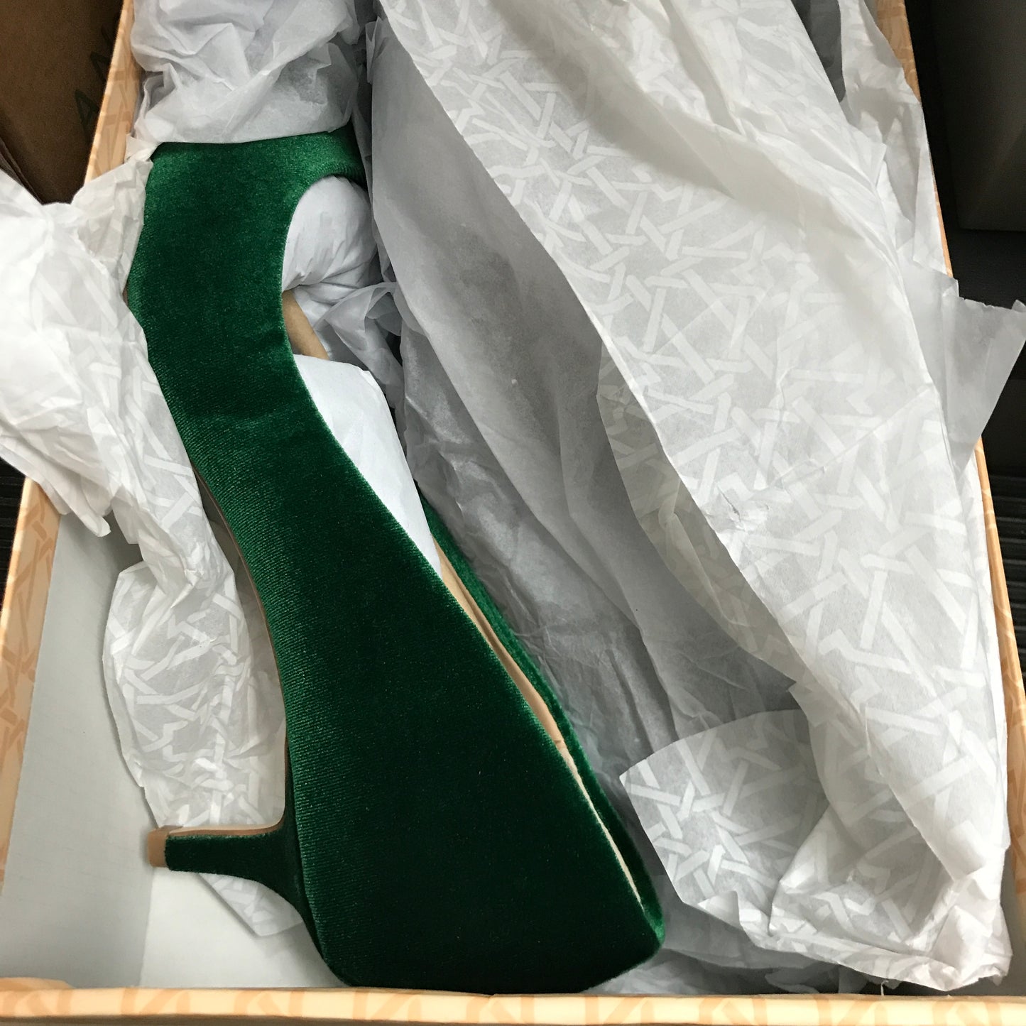 Jewel Badgley Mischka Enola Velvet Kitten Heel Pumps - Green Velvet