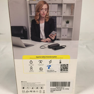 Safe Speed Ultra-Bright Flashlight Portable Power Bank