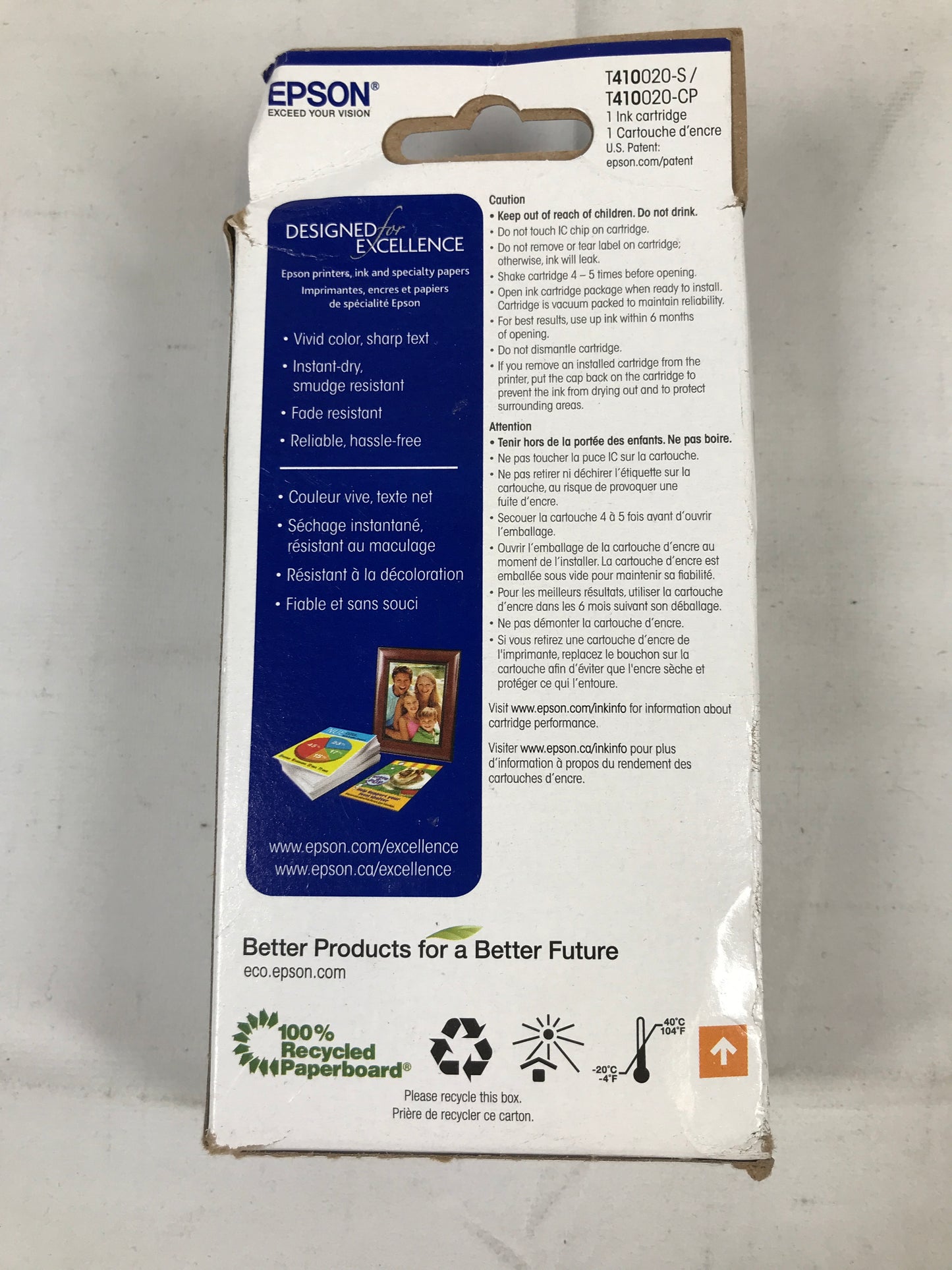 Epson 410 Black Ink Cartridge