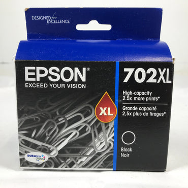 Epson T702XL, Black Ink Cartridge, High-capacity