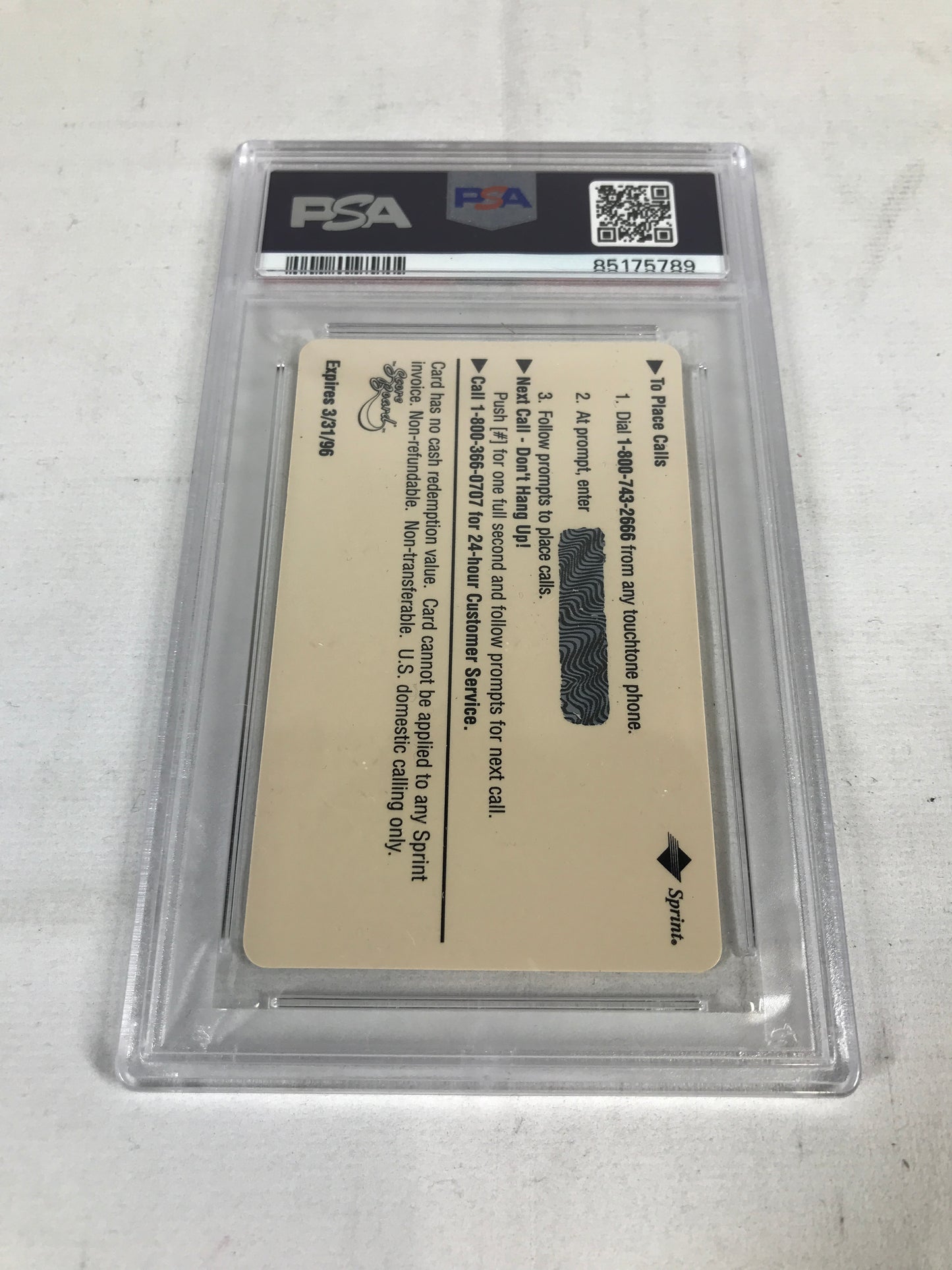 Dikembe Mutombo Assets Phone Cards / One Minute -1994