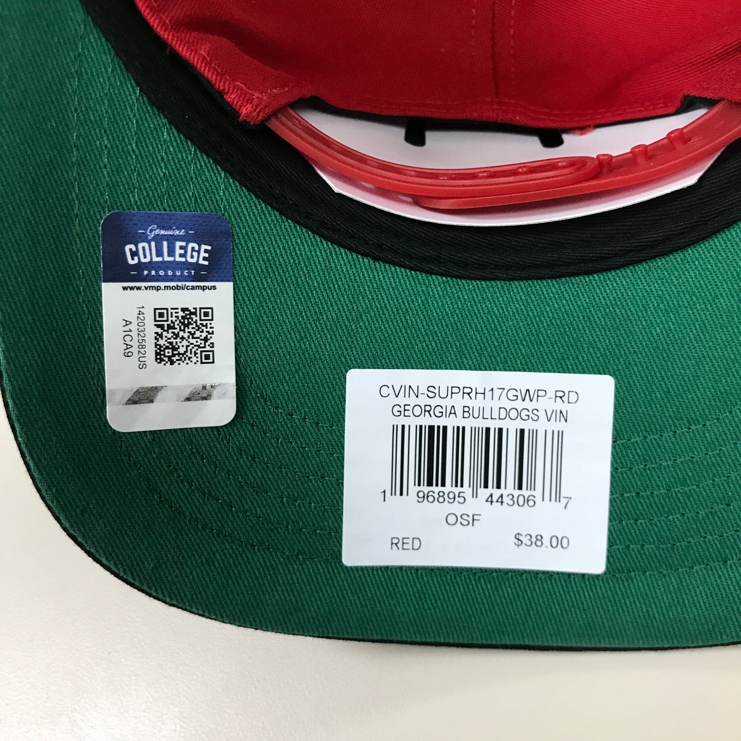 47 Georgia Bulldogs Snapback Hat - Red/Black