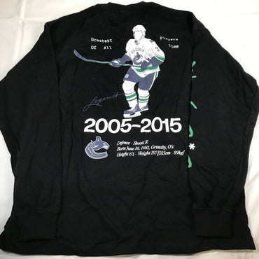 Vancouver Canucks Greatest Players of All Time Authentic Long Sleeve Jersey