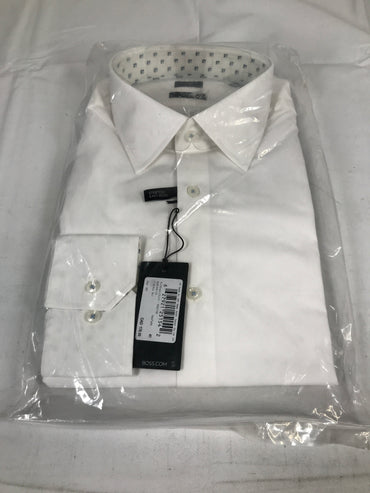 Hugo Boss - Regular Fit / Easy Iron Dress Shirt - White
