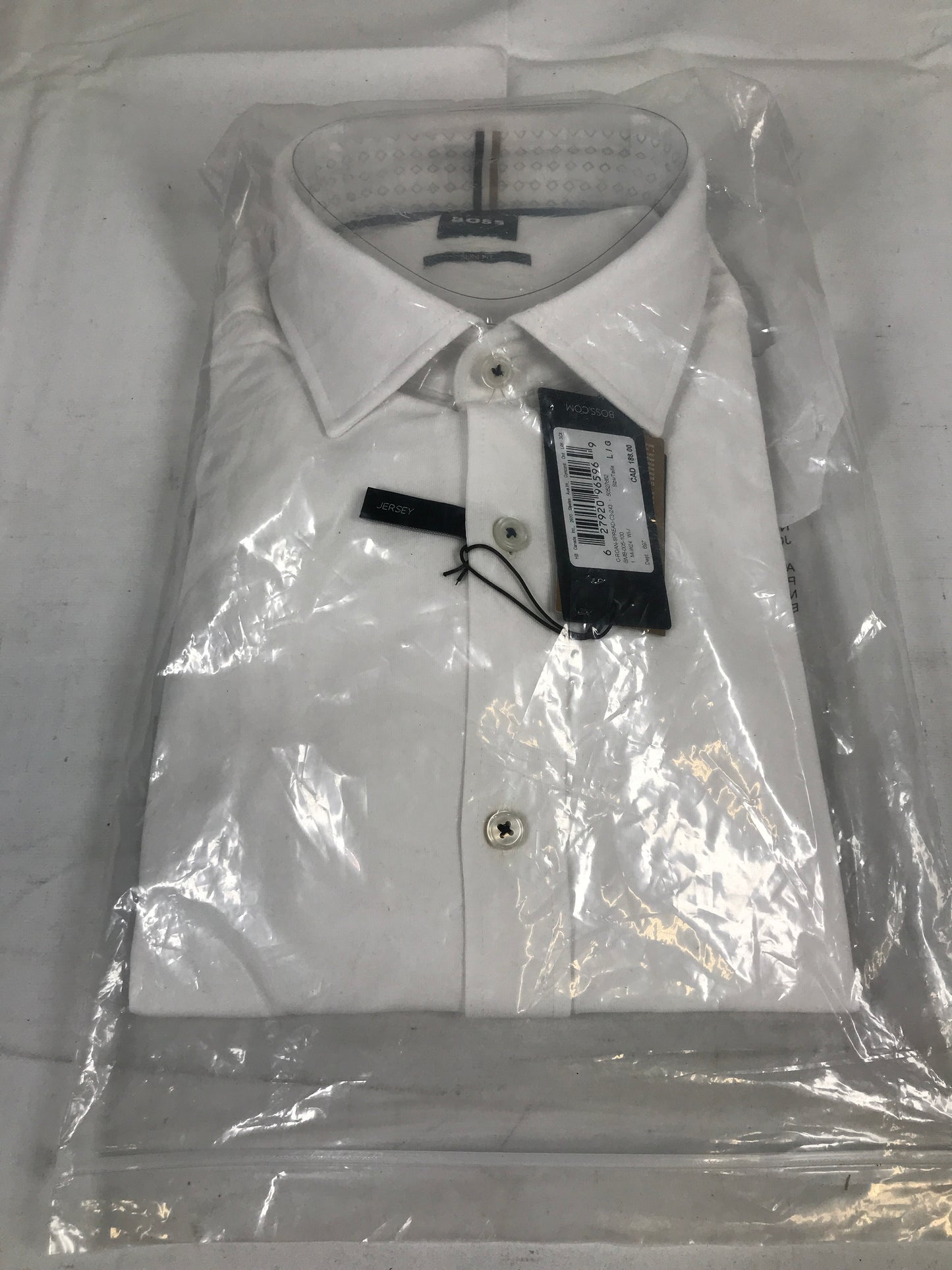 Hugo Boss - Slim Fit Dress Shirt - White