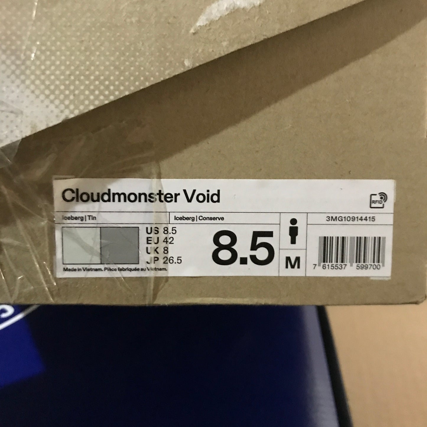 On Cloudmonster Void Men's Running Shoes - Iceberg/Tin