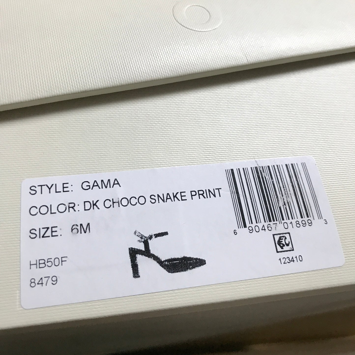 Bernardo Gama Mary Jane Pump - Dark Chocolate Snake Print