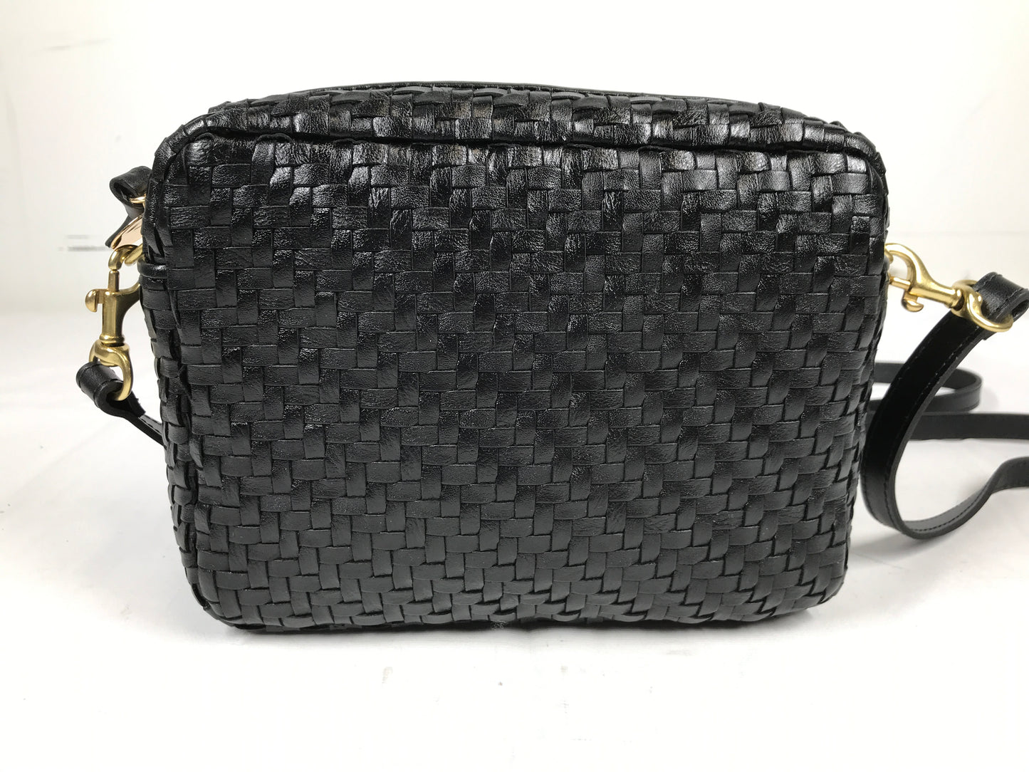 Clare V. Midi Sac - Black Rattan