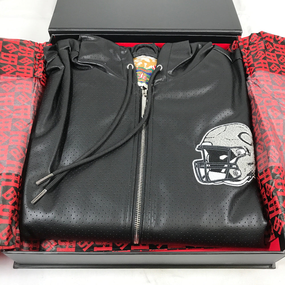 Jeff Hamilton Chicago Bears Leather Jacket