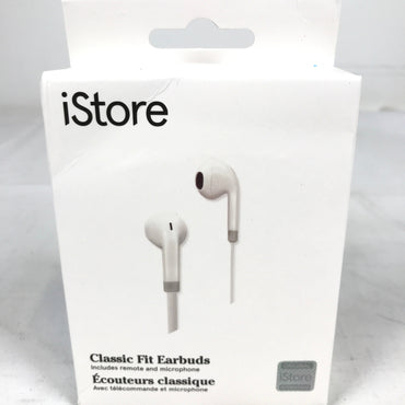 iStore Classic Fit Earbuds (3.5mm Headphone Plug)