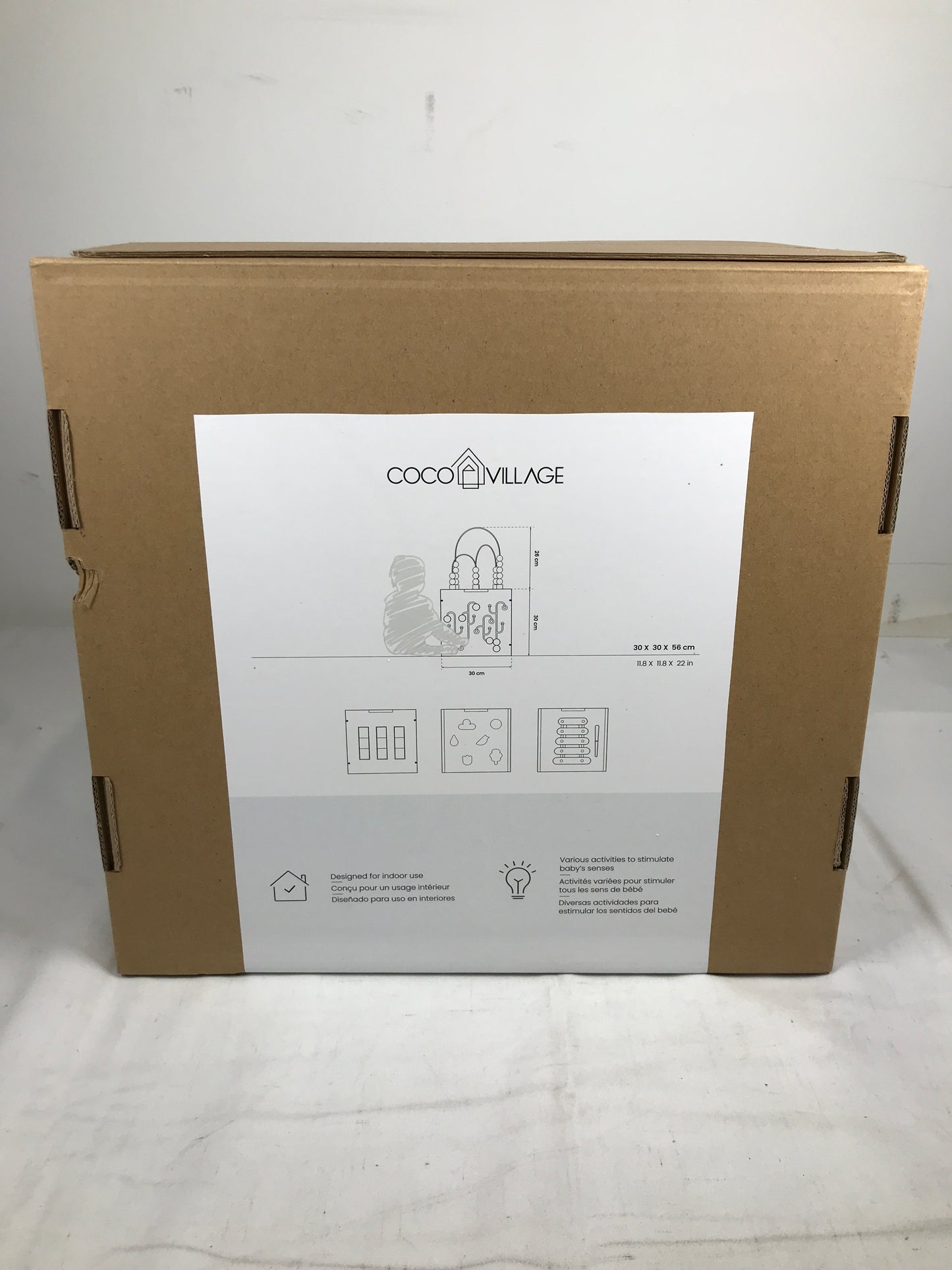 Coco Village Wooden Activity Cube