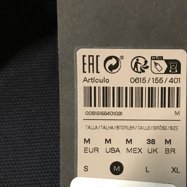 Massimo Dutti Men’s Textured Polo Shirt - Black