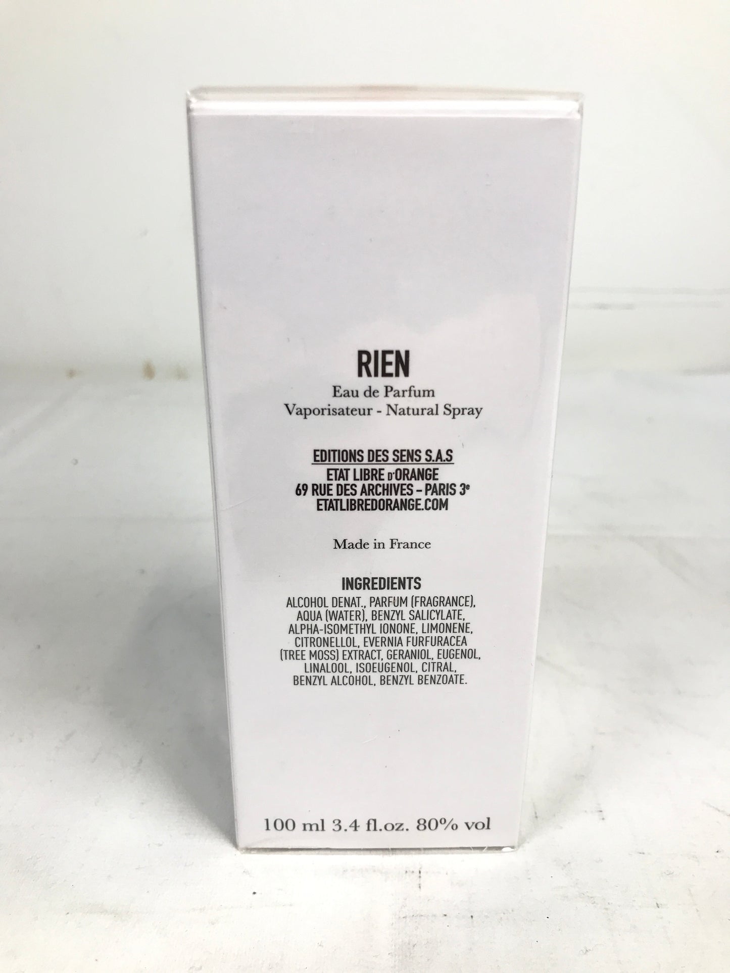 RIEN - Etat Libre d'Orange Eau de Parfum 3.4 fl oz