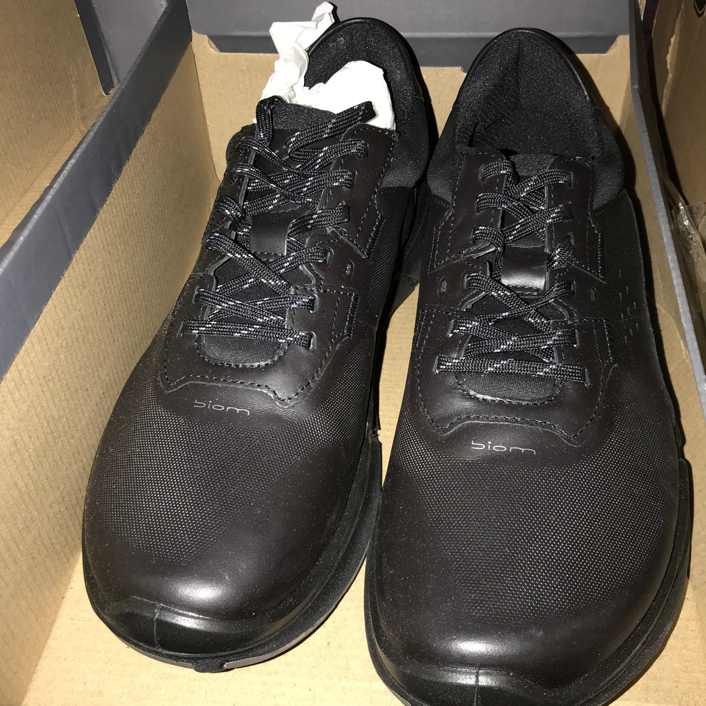 ECCO Biom 2.2 Men's Leather Sneaker - Black