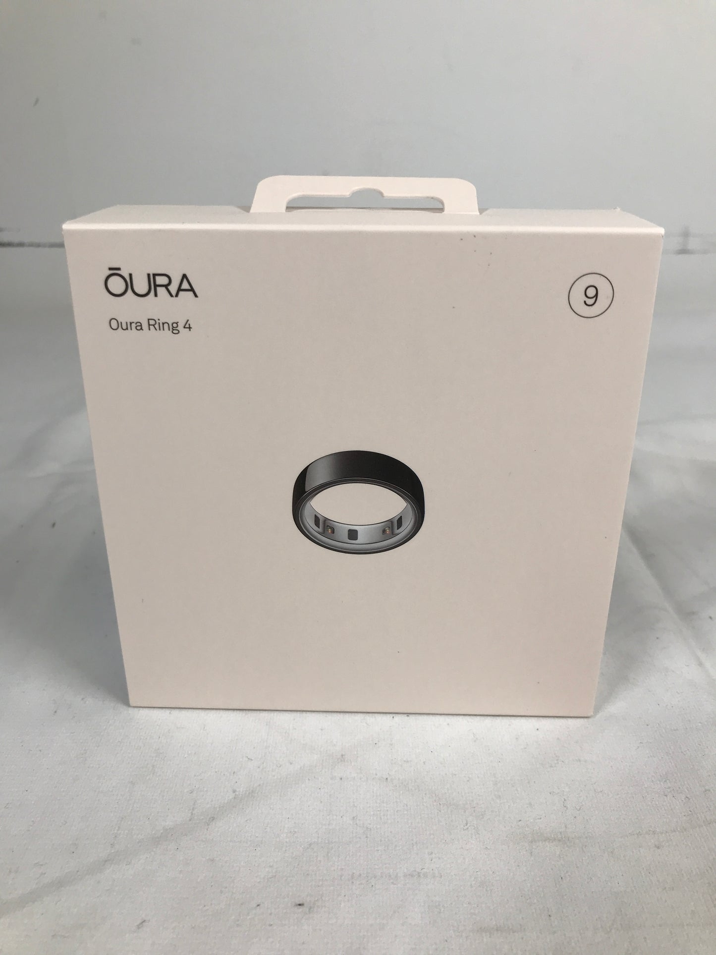 Oura Ring 4 Black - Size 9