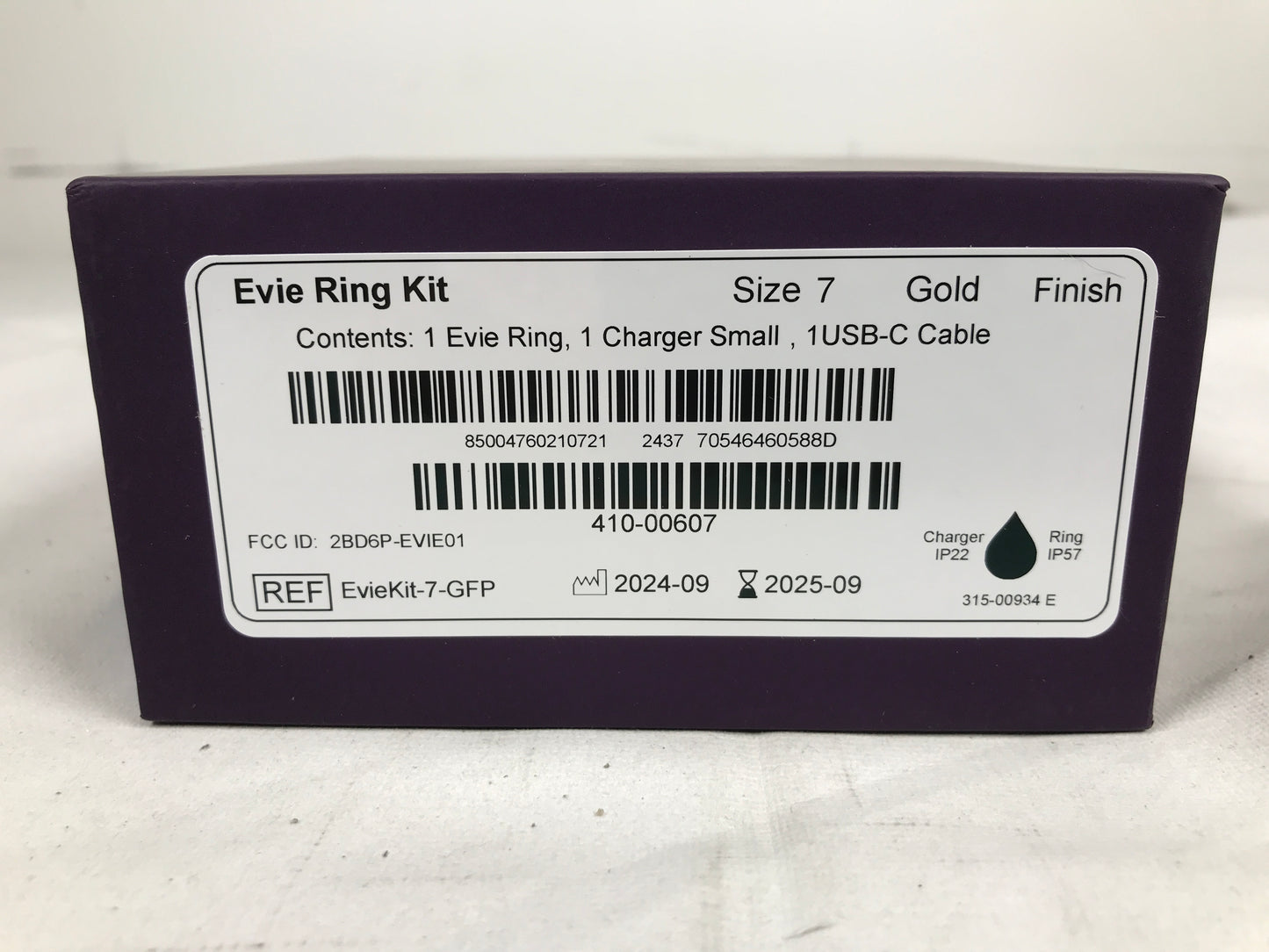 Evie Ring Gold - Size 7