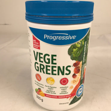 Progressive VegeGreens Mango Guava, 265 g (3 Pack)