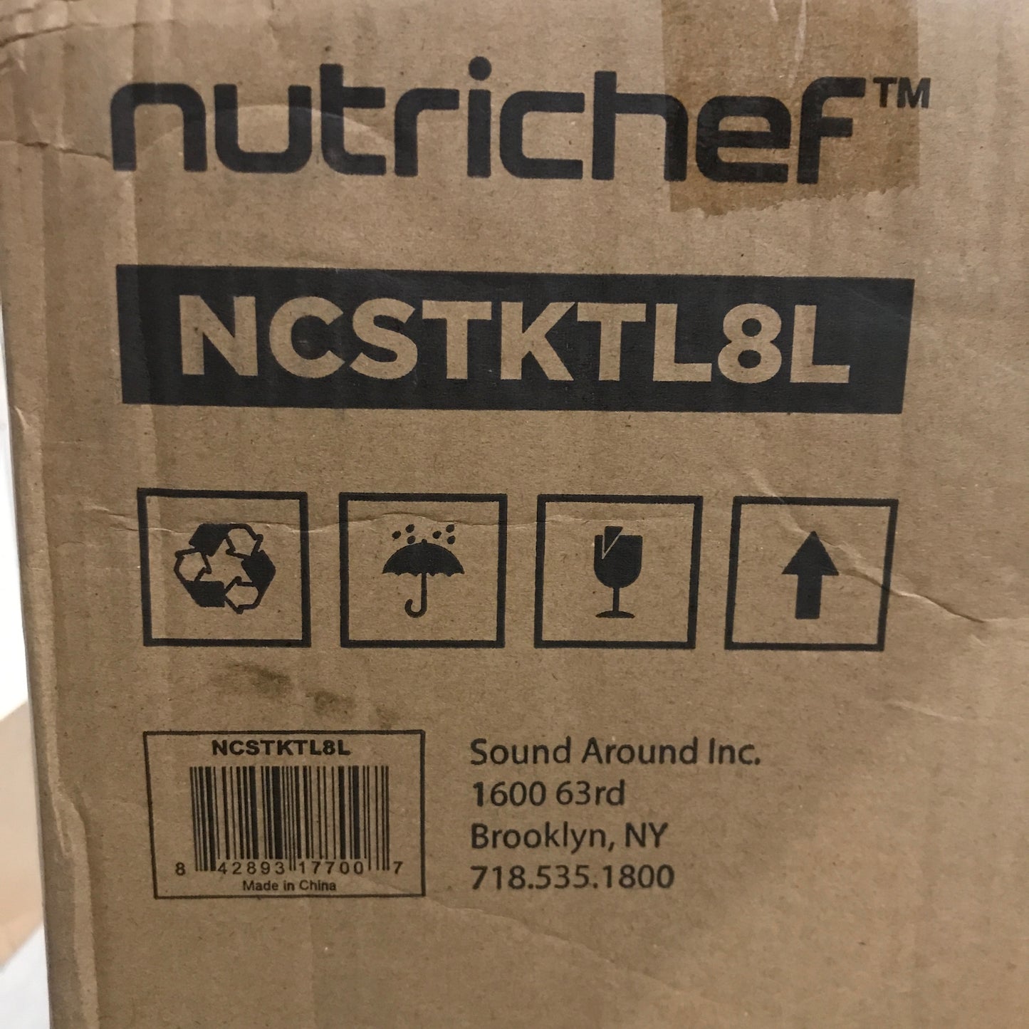 NutriChef 8L Water Boiler and Hot Water Dispenser