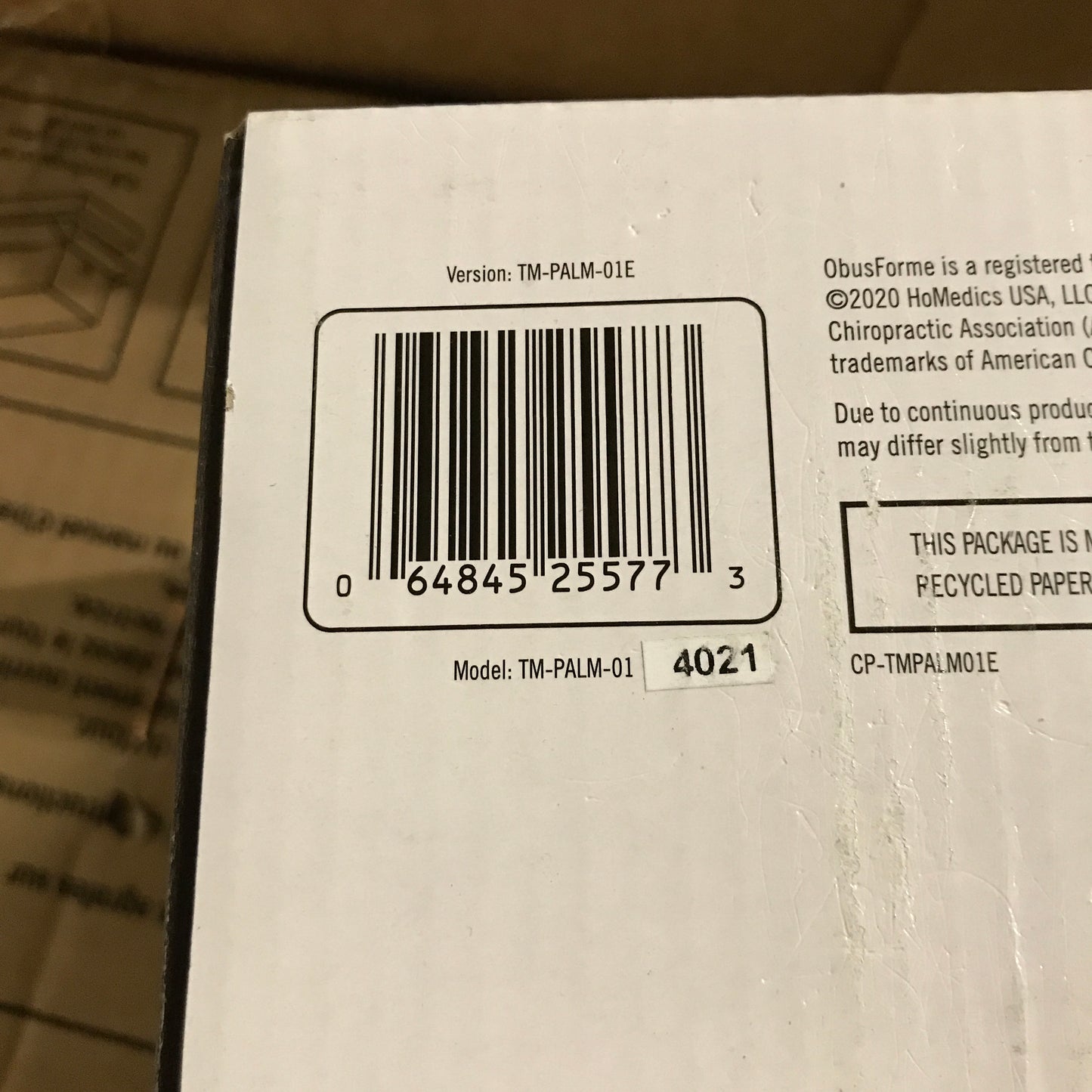HoMedics Professional Palm Massager