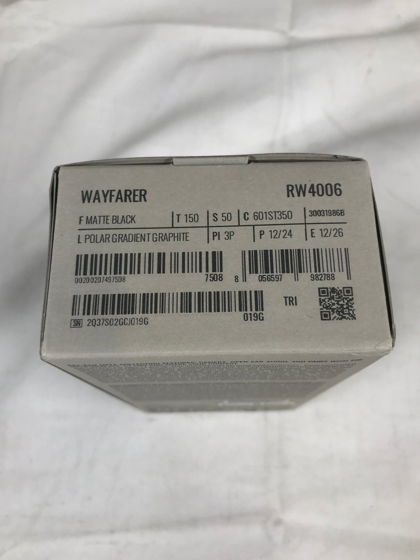 Ray-Ban Meta Wayfarer AI Glasses