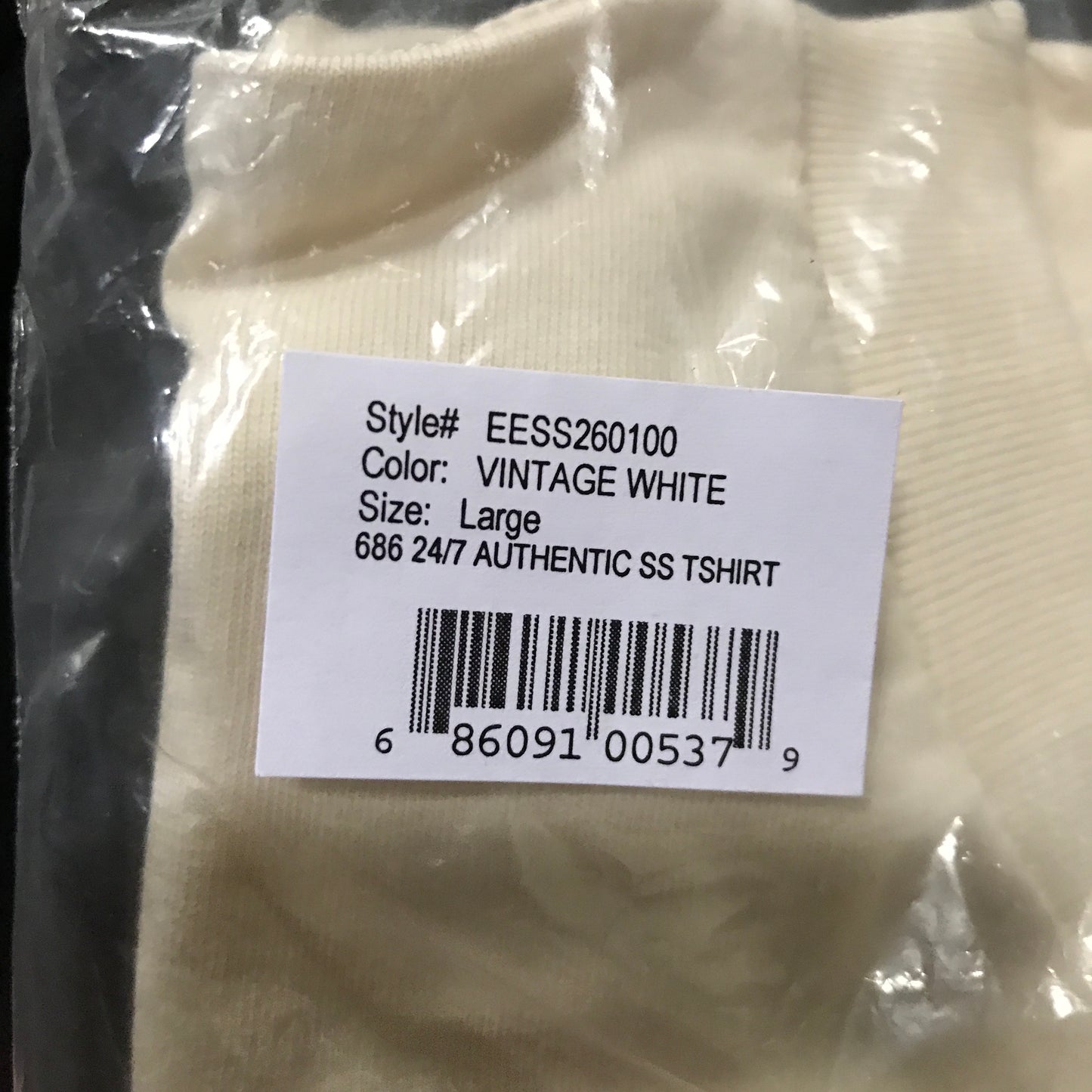 686 24/7 Authentic SS Tee - Vintage White