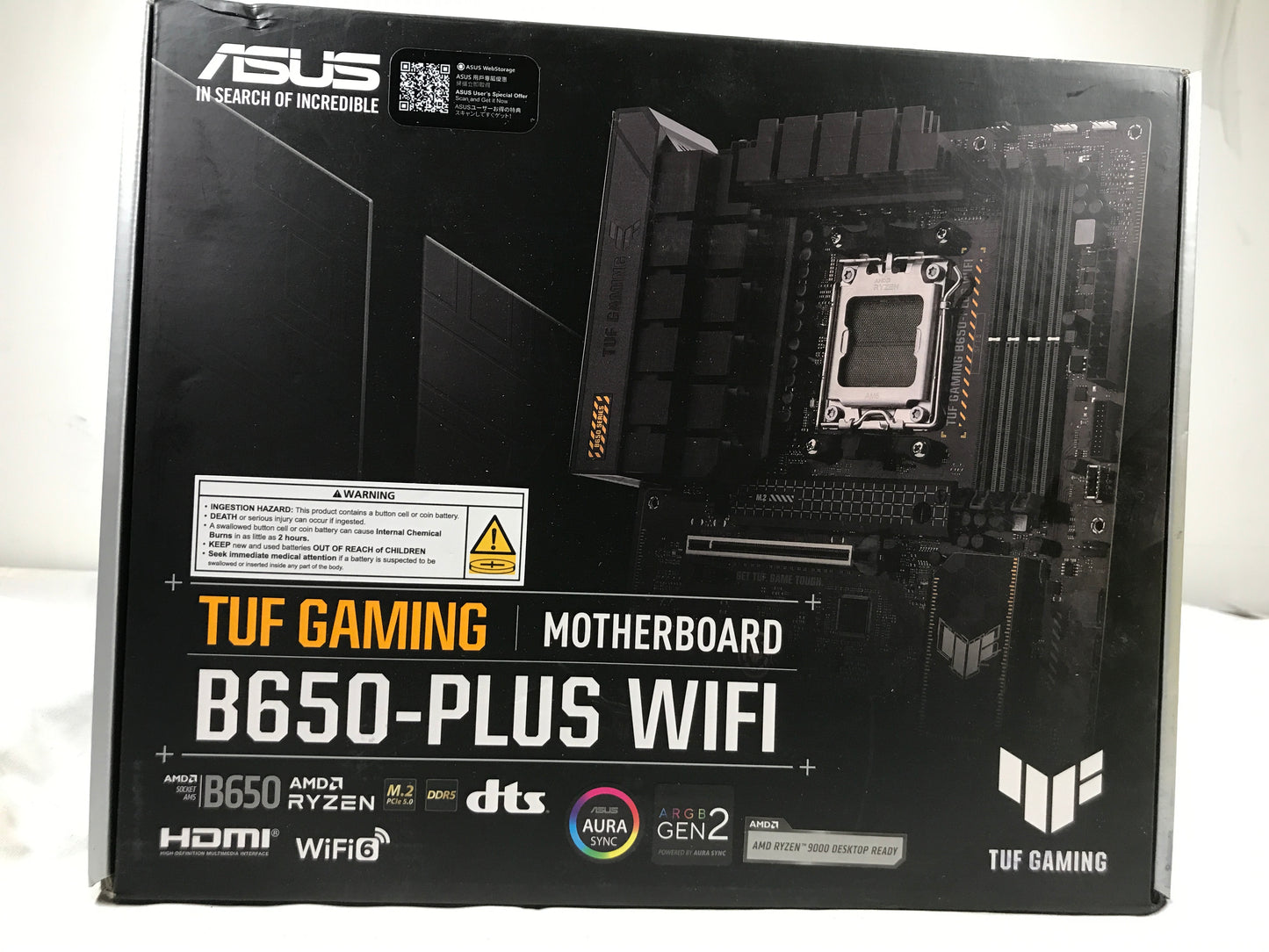 ASUS TUF GAMING B650-PLUS WIFI Motherboard