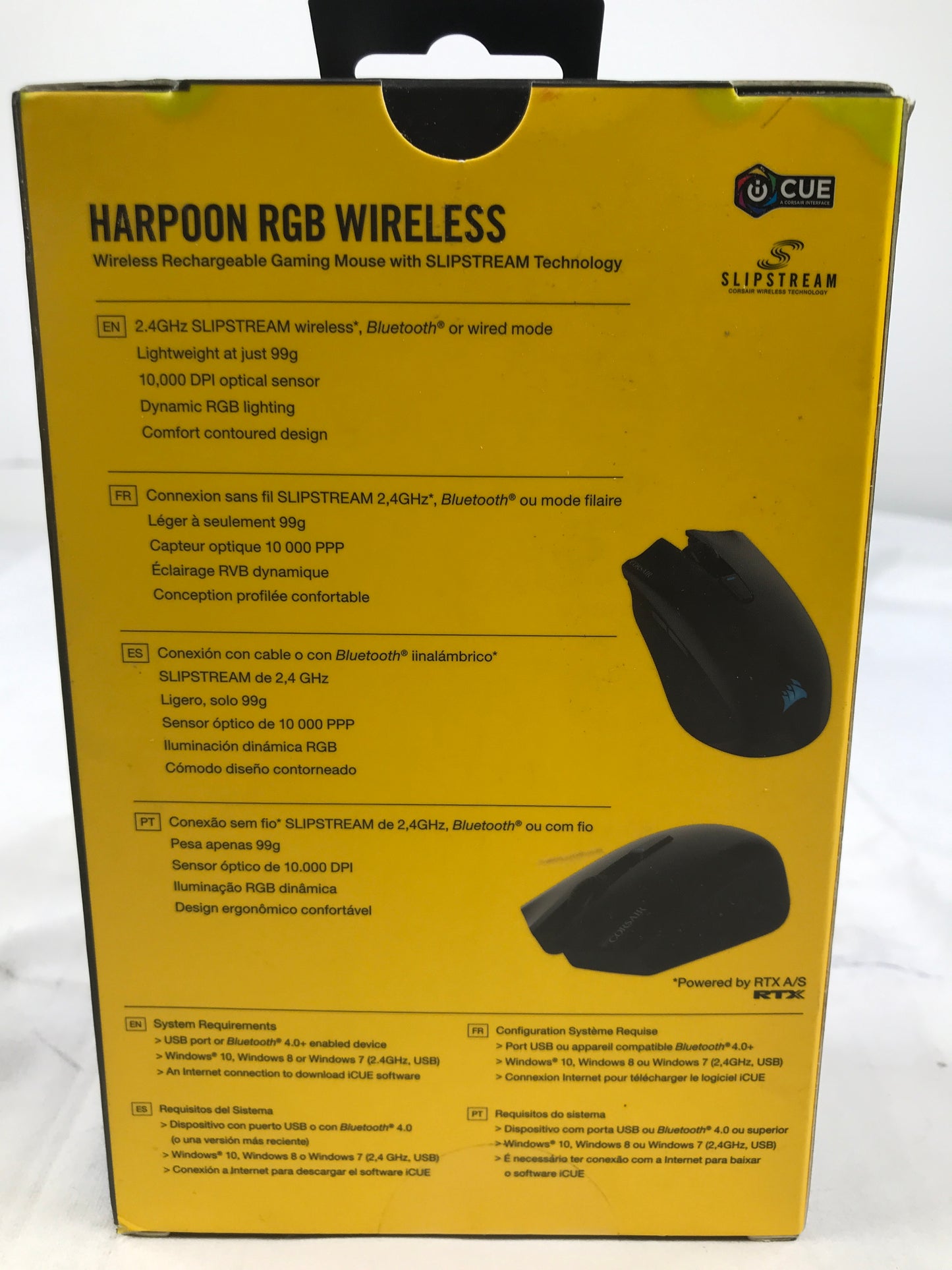 Corsair Harpoon RGB Wireless Rechargeable Gaming Mouse