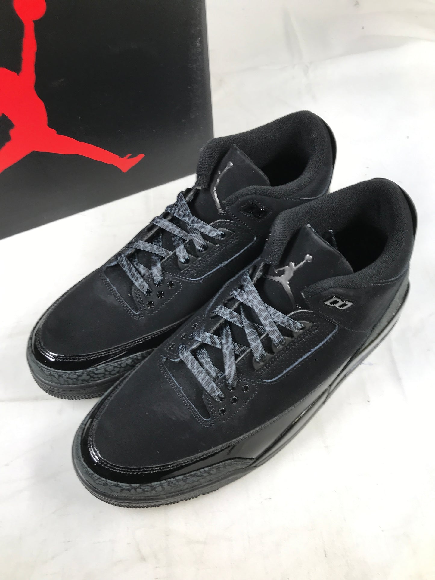 Air Jordan 3 Retro "Black Cat" Basketball Shoes
