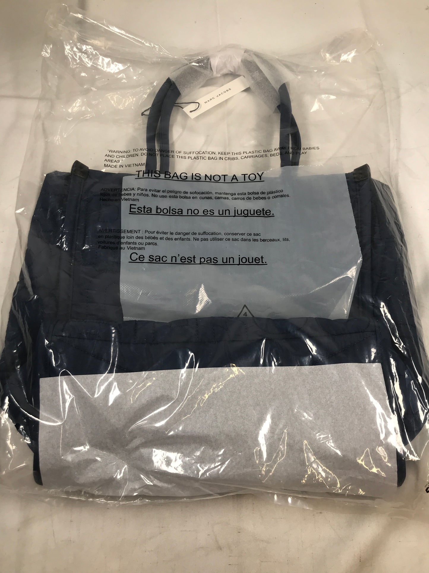 Marc Jacobs Large Nylon Quilted Tote