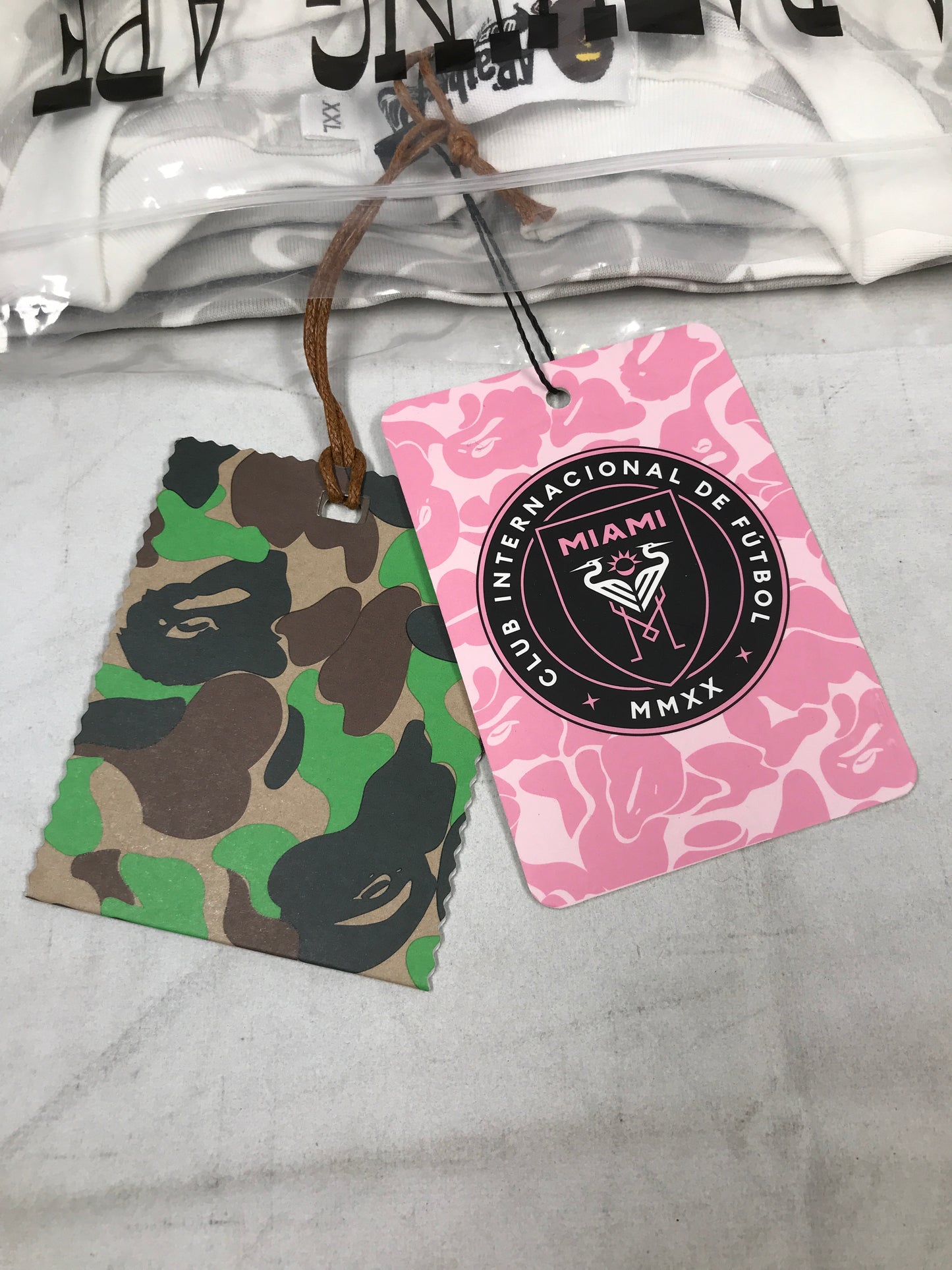 Bape x Inter Miami CF Camo Tee