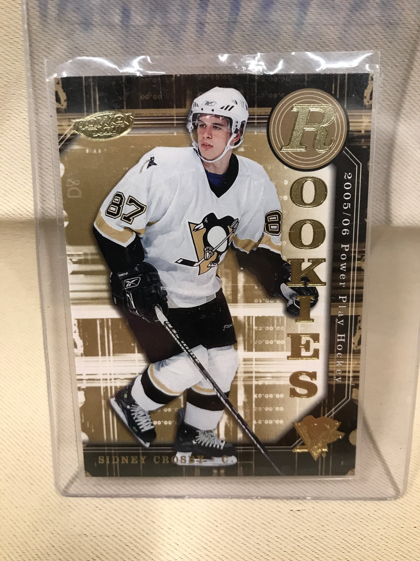 Sidney Crosby 2005-06 Upper Deck Power Play Rookie Card Pittsburgh Penguins RC