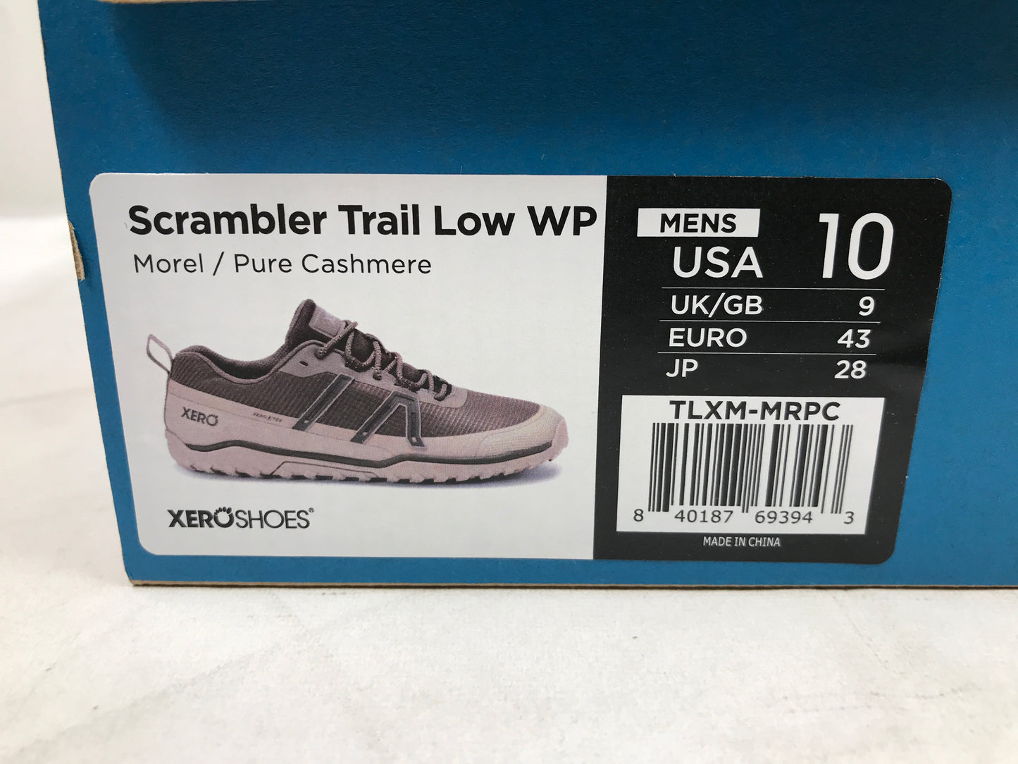 Xero Shoes Scrambler Trail Low WP Waterproof Hiking Shoe