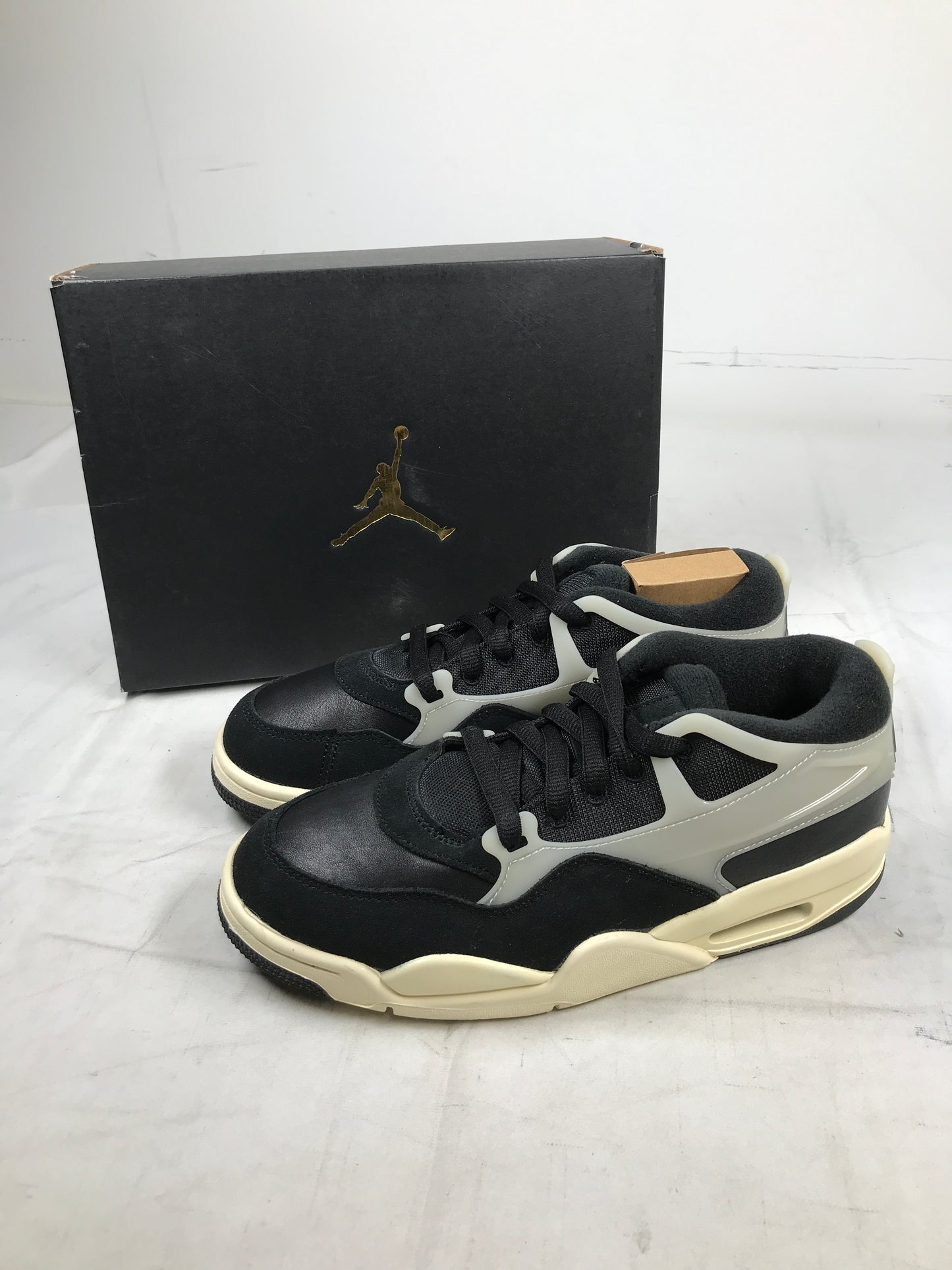 Air Jordan 4 RM Black Sail (GS)