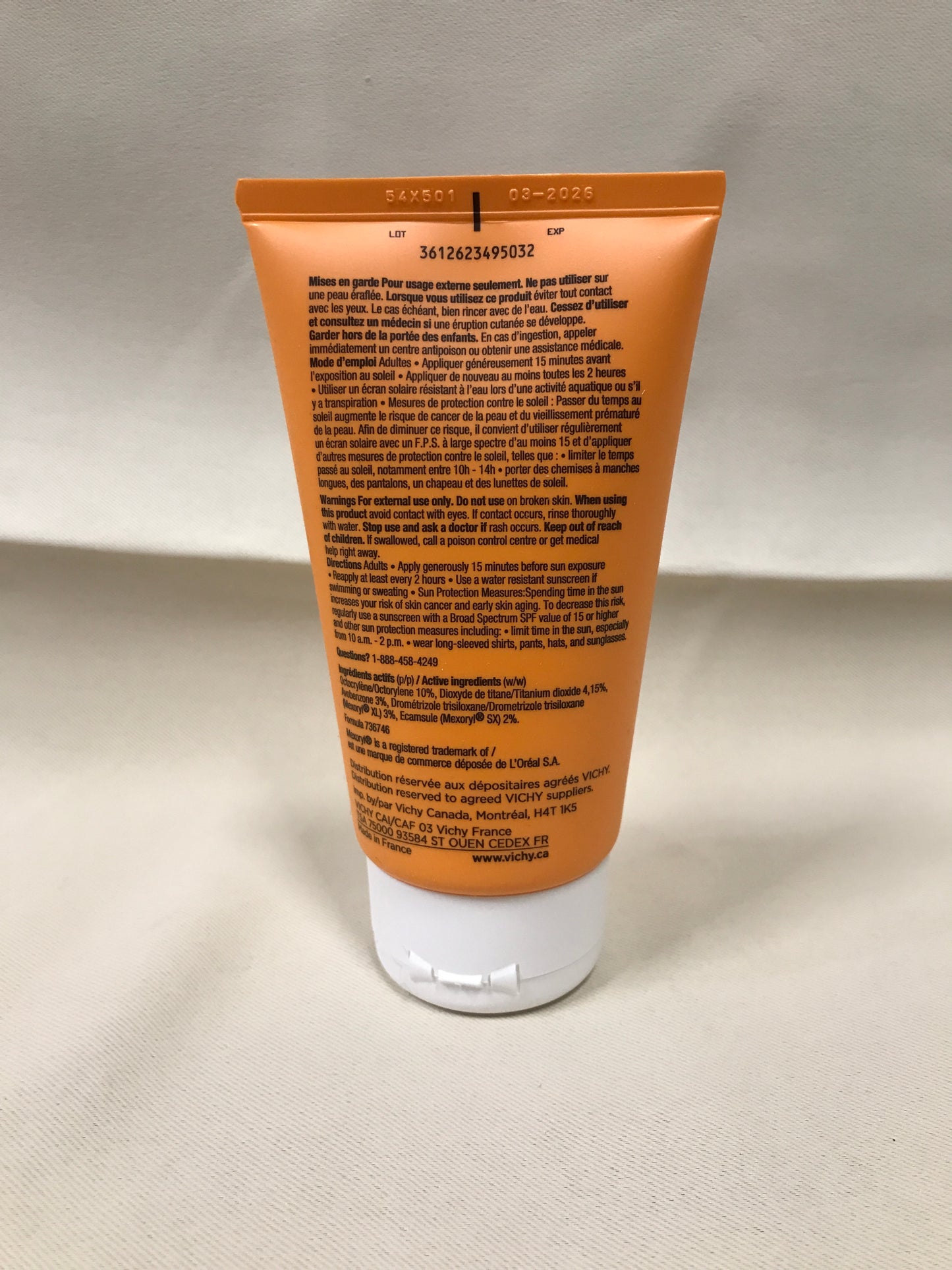 Vichy Capital Soleil Moisturizing UV Cream Matte Finish SPF 60, 150mL