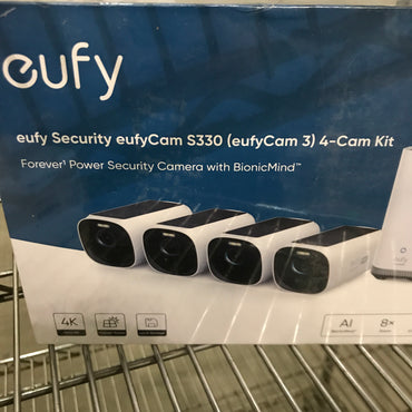 eufyCam S330 (eufyCam 3) 4-Cam Kit