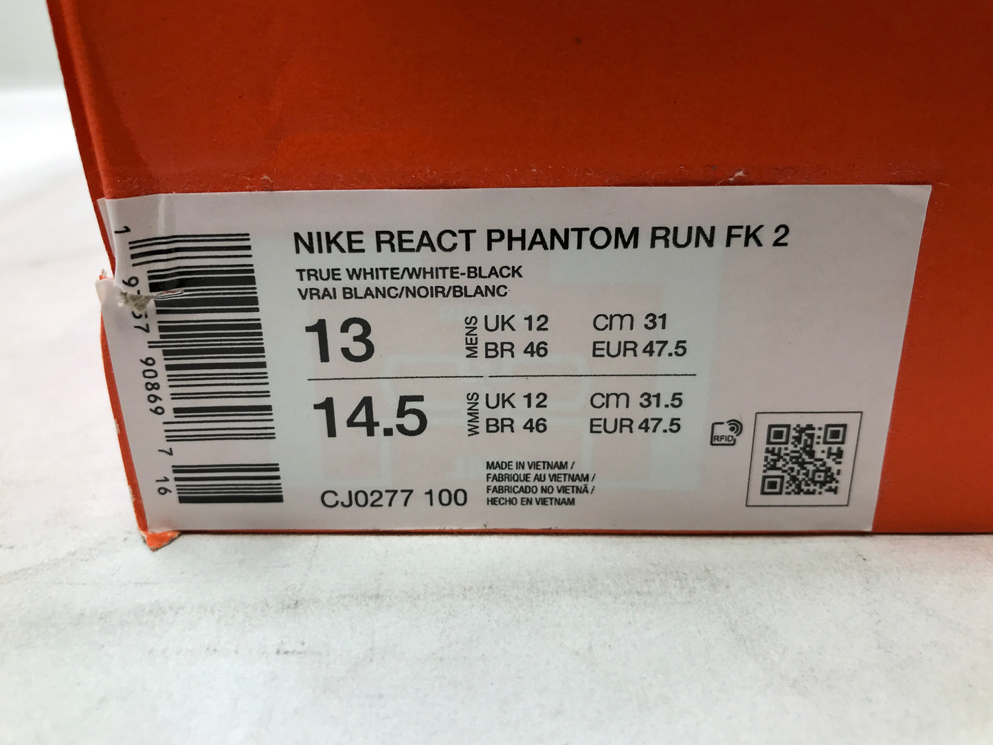 Nike React Phantom Run Flyknit 2
