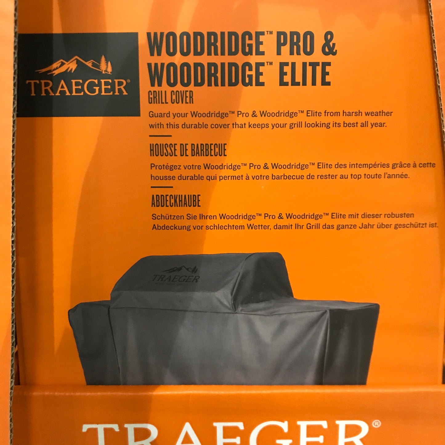 Traegar Woodridge Pro and Elite BBQ Cover