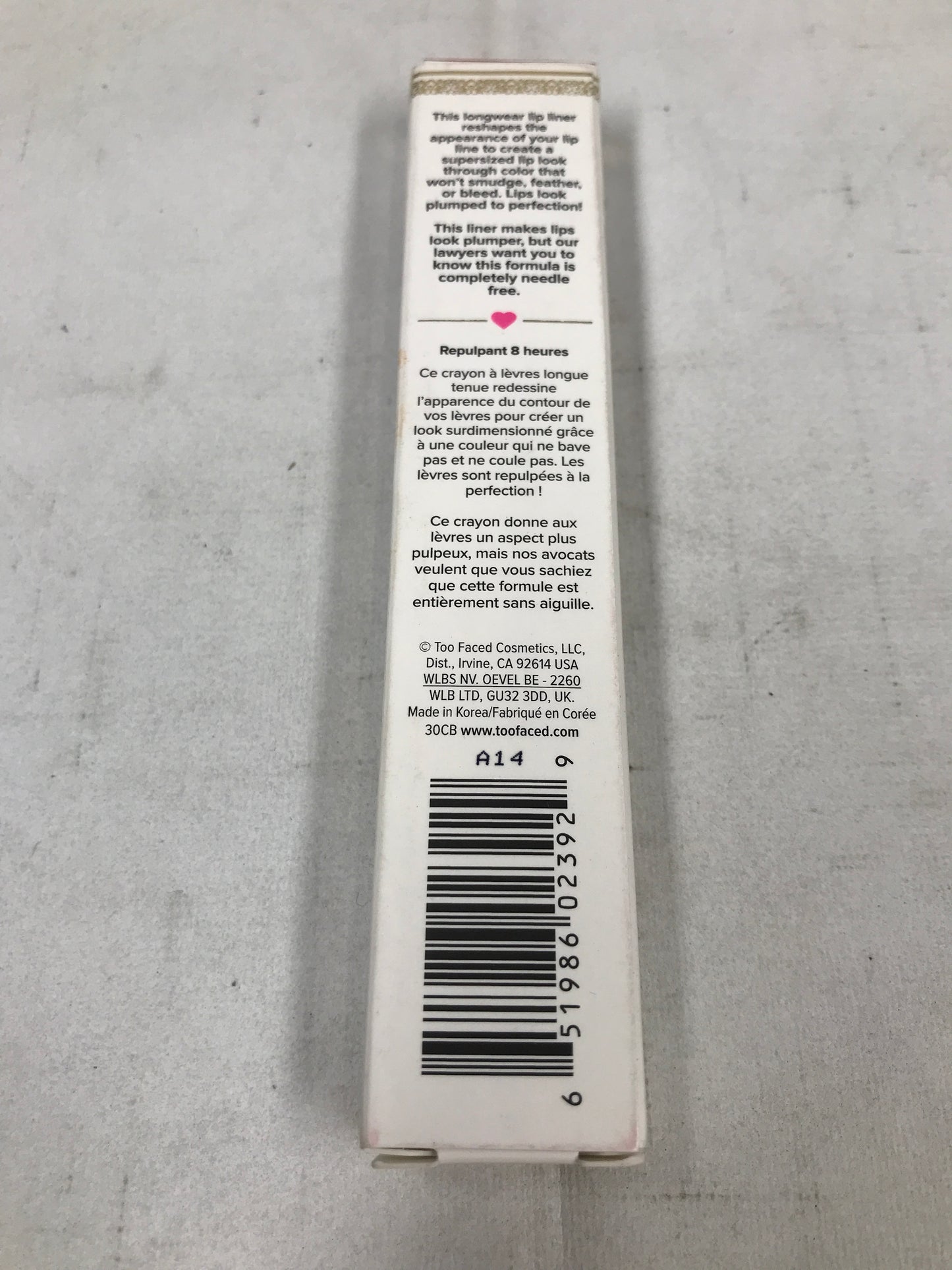 Too Faced Lip Injection Extreme Lip Shaper - Voted Most Popular