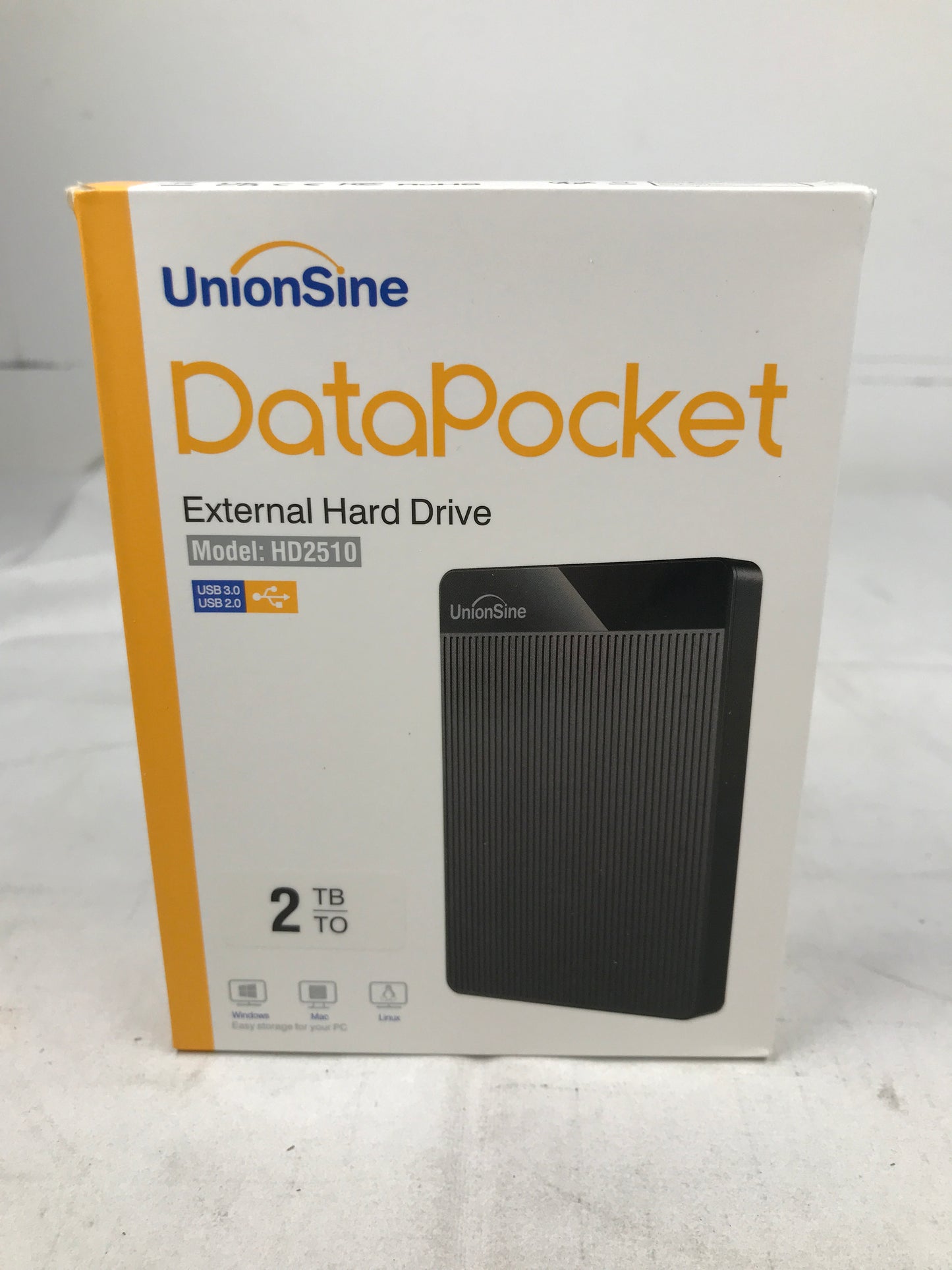 UnionSine 2TB Ultra Slim Portable External Hard Drive
