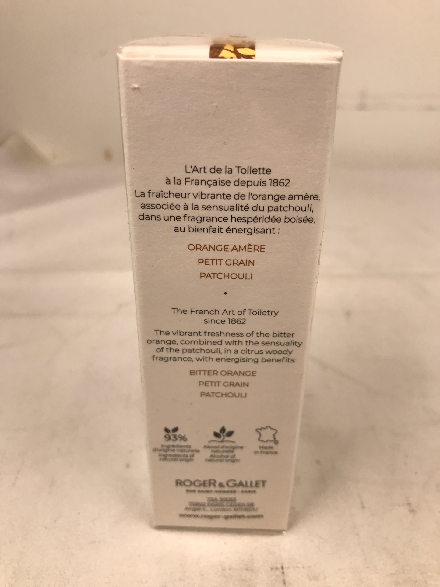 Roger & Gallet Wellbeing Fragrant Water Bois d'Orange - 30mL
