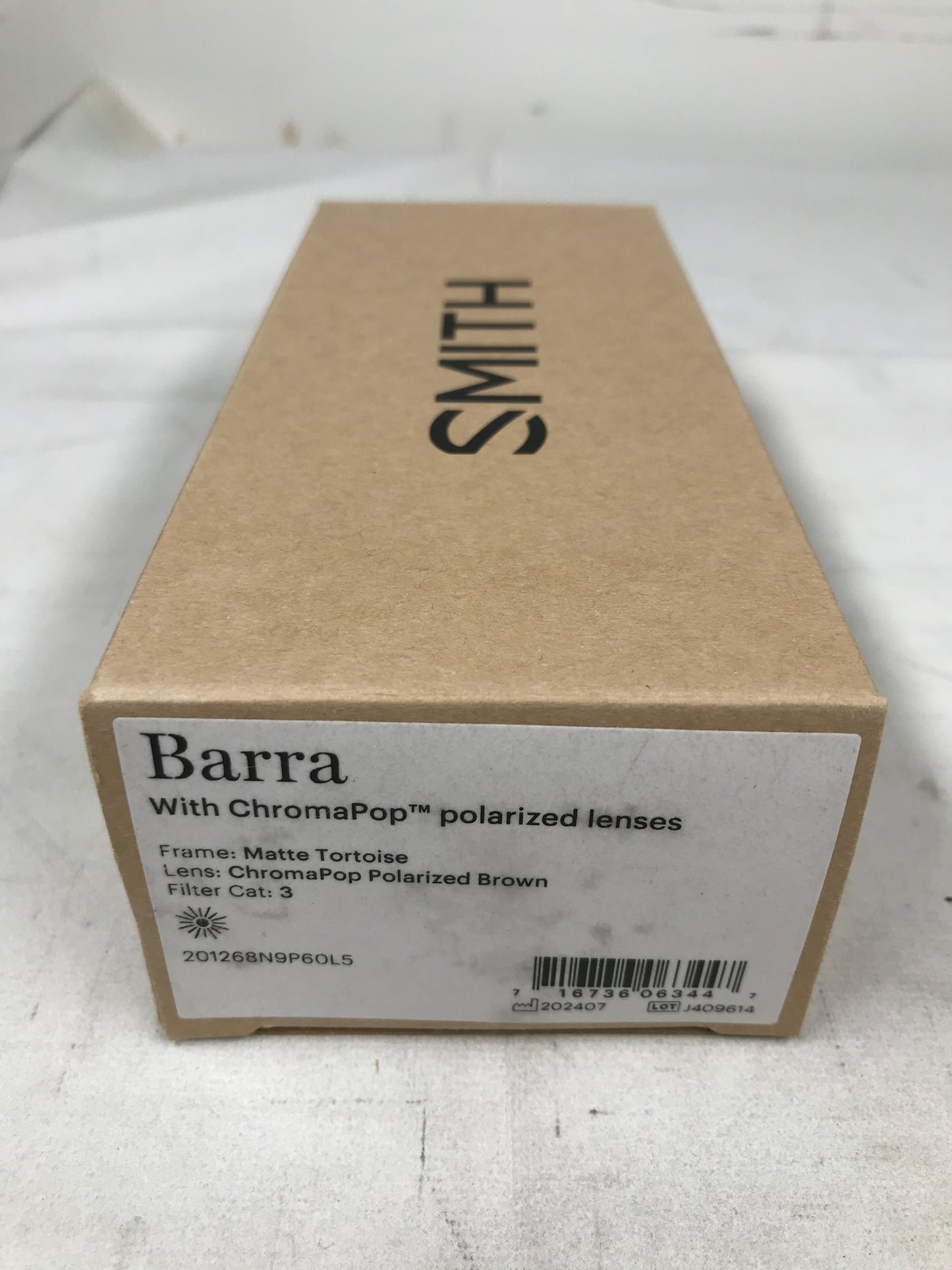 Smith Barra Sunglasses - Matte Tortoise + ChromaPop Polarized Brown Lens