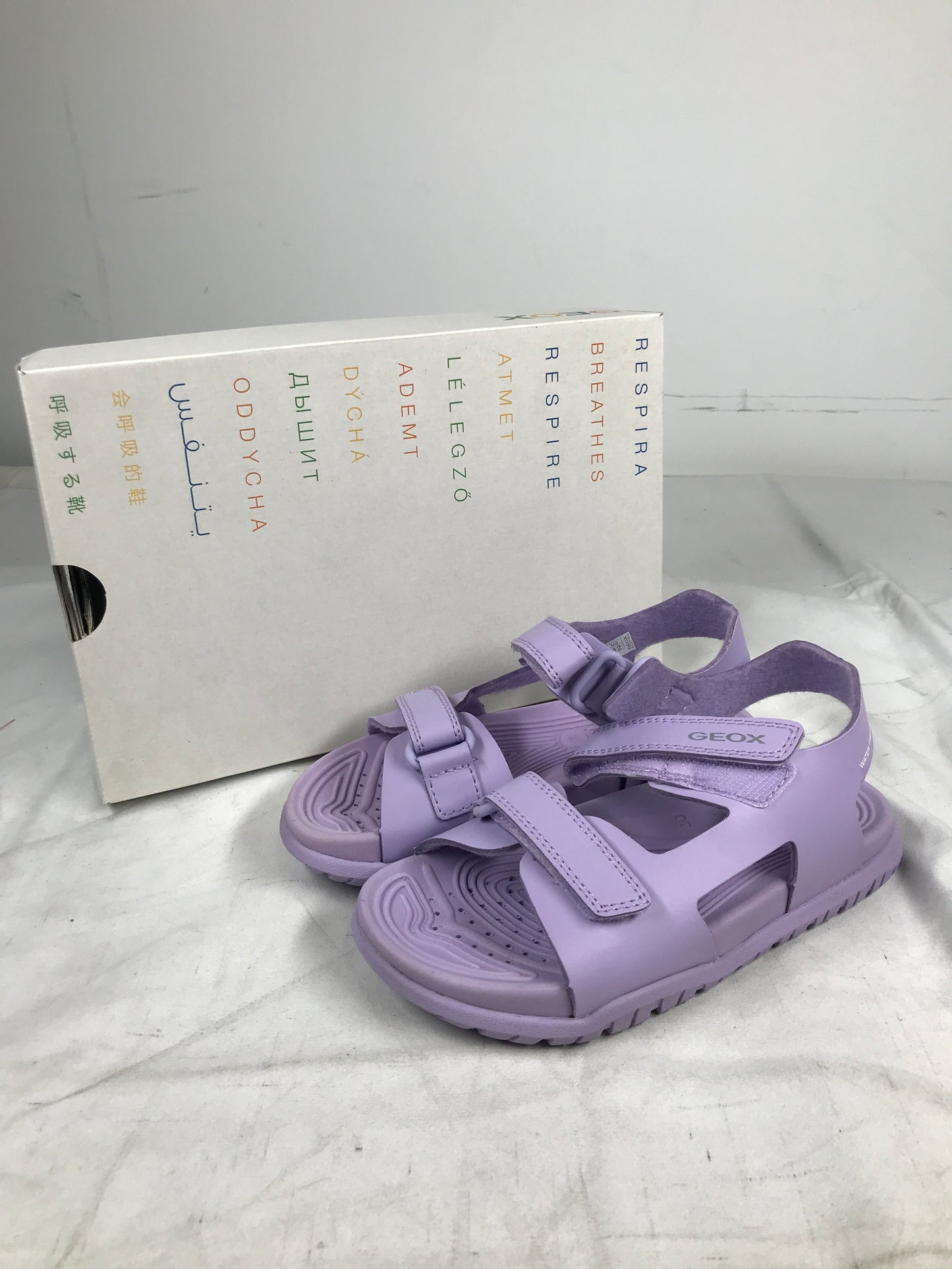 Geox Fusbetto Junior Girls Sandals - Lilac