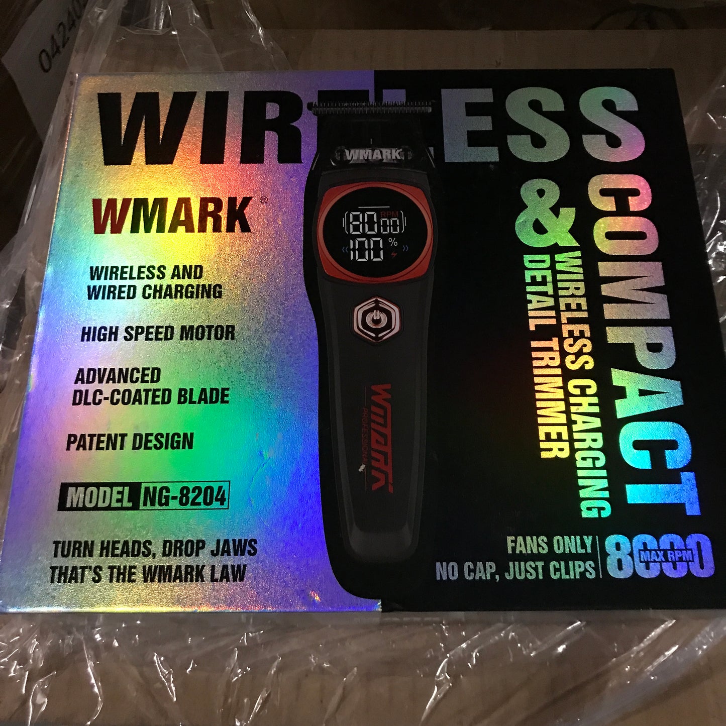 WMARK NG-8204 Wireless Charging Detail Trimmer