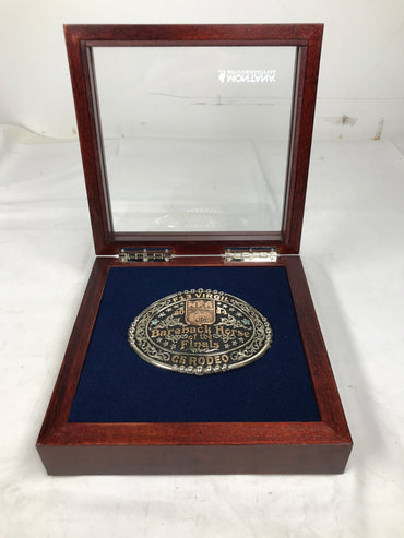 Montana Silversmiths F13 Virgil C5 Rodeo Belt Buckle