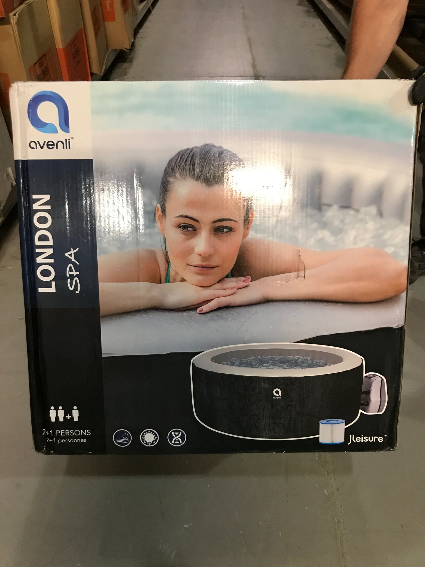 Avenli London Inflatable Whirlpool Hot Tub Spa - PICK UP ONLY