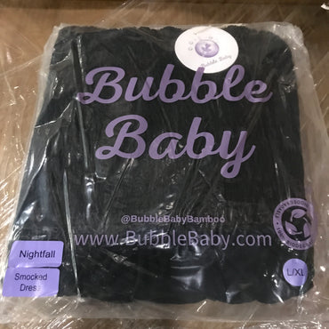 Bubble Baby - Adult Smocked Dress - Nightfall